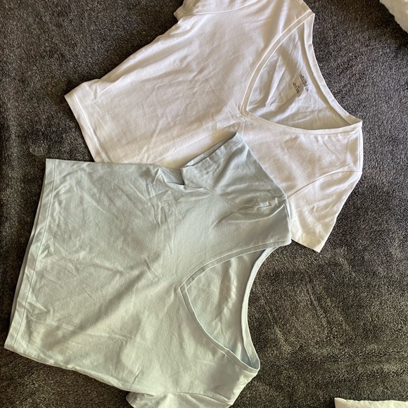 Wild Fable Baby Blue and White Shirt Set - Picture 2 of 4